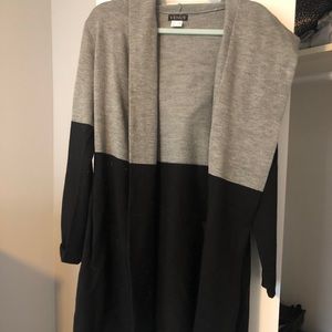 Venus two toned hooded cardigan